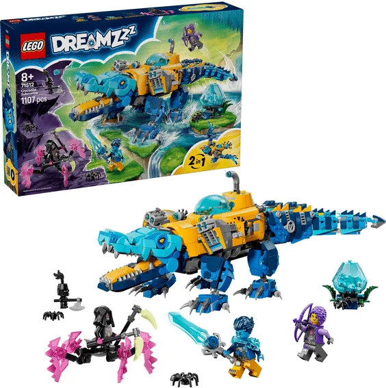 LEGO® DREAMZzz Krokodil-tengeralattjáró (71512)