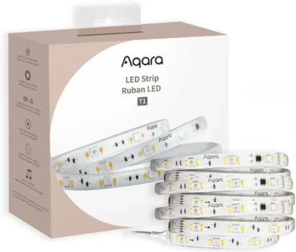 AQARA AQA-LAM-LEDT1 LED Strip T1 okos RGB CCT IC LED-szalag szett Zigbee 3.0 2 m (AQA-LAM-LEDT1)