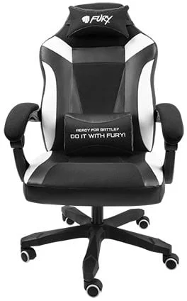 Fury Avenger M+ gaming szék fekete-fehér (NFF-1710)