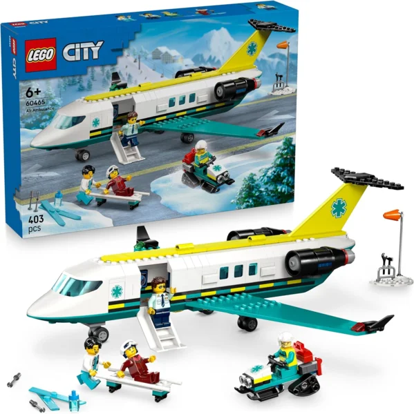 LEGO City Mentőrepülőgép játék 60465