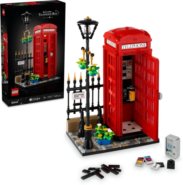 LEGO® Ideas 21347 Londoni piros telefonfülke