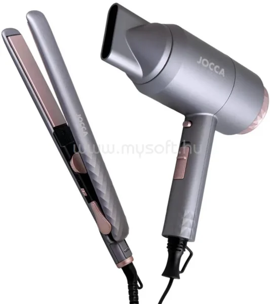 JOCCA 2756 Hajszárító 2200W-os DC motorral + 45W-os hajvasaló készlet (JOC586865)