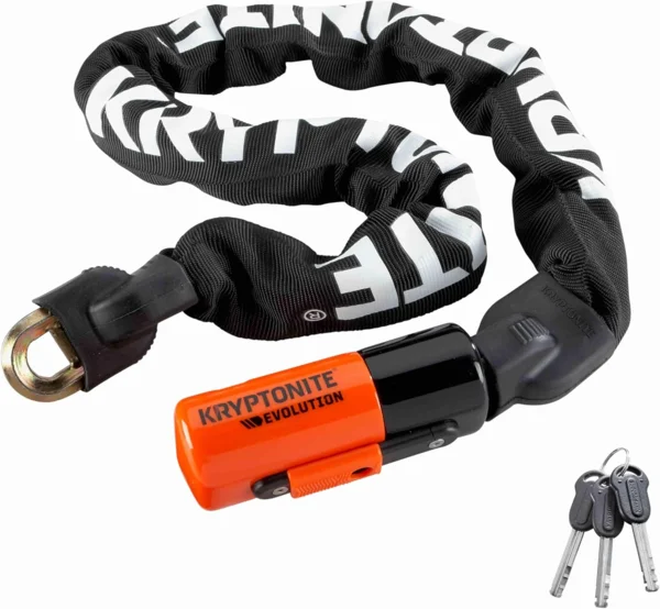 Kryptonite Evolution 1090 lakatlan lánc, 90 cm, 8/10 biztonsági szint