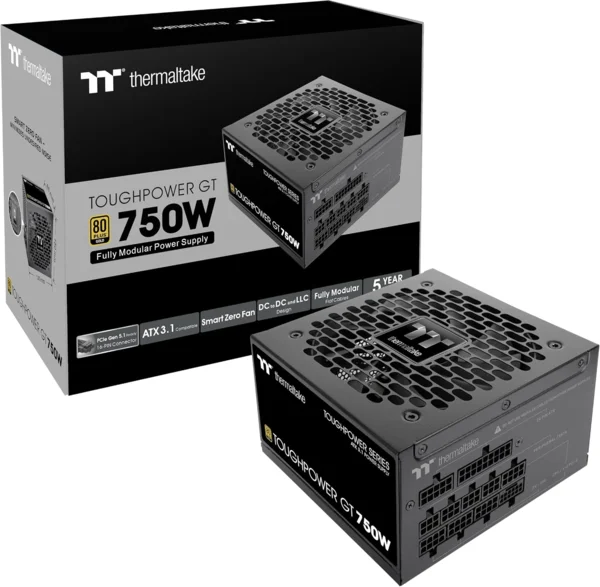 Thermaltake Toughpower GT 750W 80 PLUS Gold ATX 3.1 tápegység