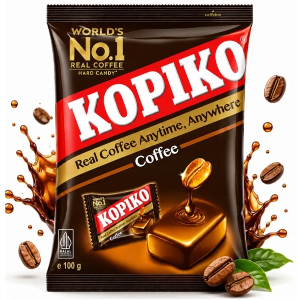 Cukorka kávé 100g Kopiko KARAMELL ORIGINAL KÁVÉ ÍZŰ COFFE