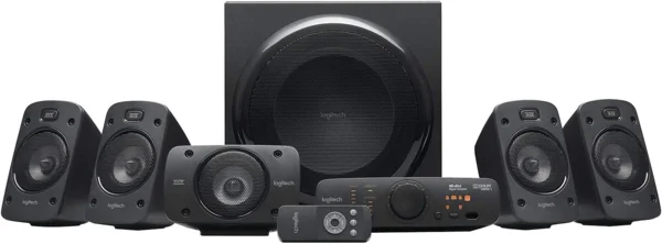 Logitech Z906 5.1 Surround Házimozi Rendszer, 1000W, THX, Fekete