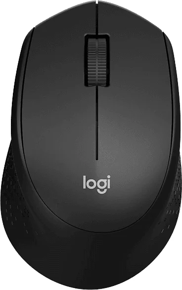 LOGITECH M330 Silent plus fekete vezeték nélküli egér (910-004909)