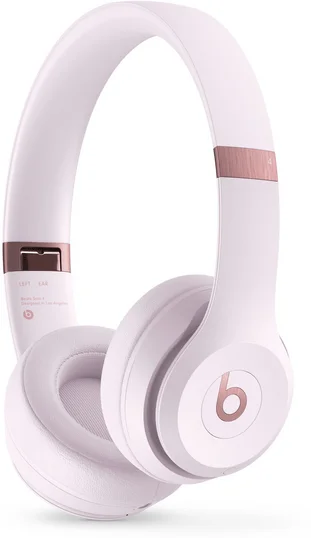 Apple Beats Solo 4 Vezeték nélküli fejhallgató, felhőrózsaszín (MUW33EE/A)