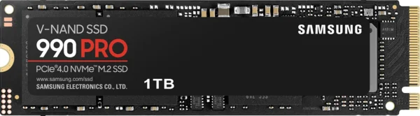 Samsung 990 PRO 1TB ssd meghajtó 1000 gb-os tárolókapacitás