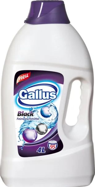 GALLUS Black 4 l (95 mosás) mosógél (AlzaPlus+)