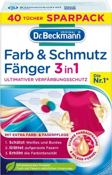 DR. BECKMANN, 40 db színfogó kendő (AlzaPlus+)
