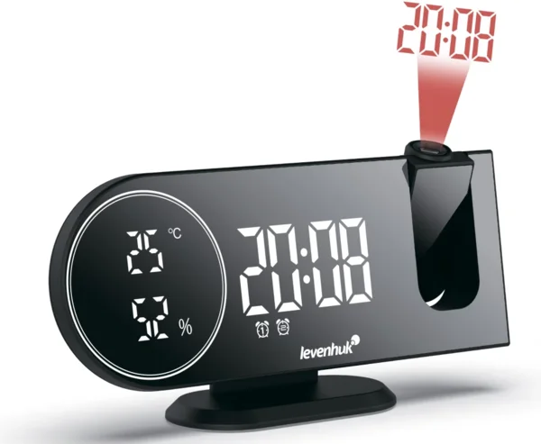 LEVENHUK 81392 Wezzer Tick H50 Óra-termométer fekete (81392)