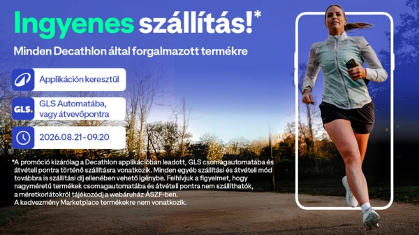 Appból GLS csomagautomatás/átvételi pontos szállítás ingyenes