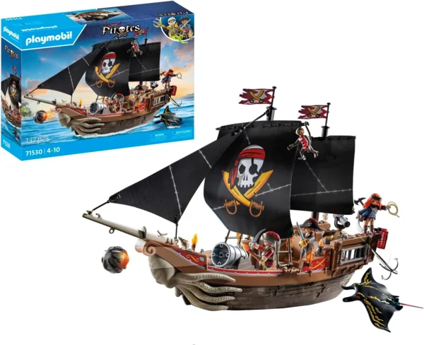 PLAYMOBIL Pirates 71530 Nagy kalózhajó