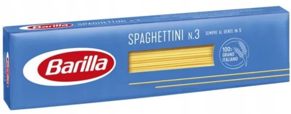 Barilla Spagettini n. 3 olasz tészta 500 g