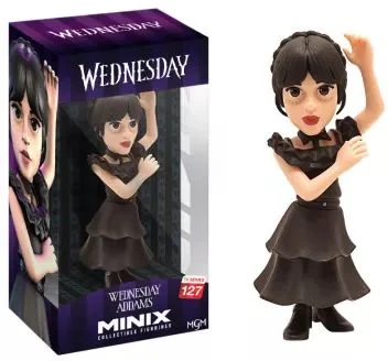 Minix: Wednesday – Wednesday figura báli ruhában, 12 cm