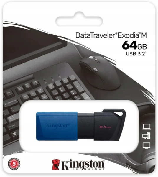 Pendrive KINGSTON DTXM 64GB Exodia M USB 3