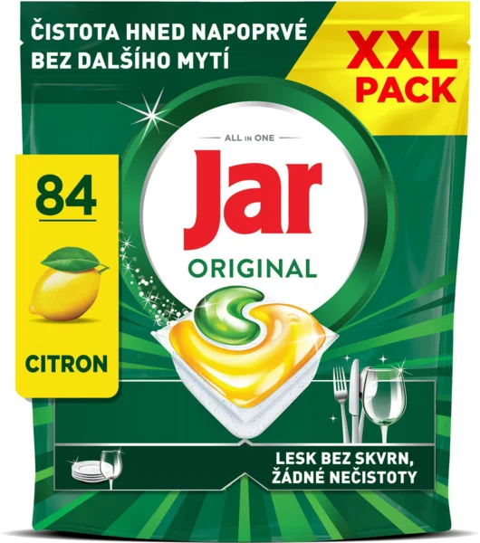 Jar Original Lemon 84 db mosogatógép tabletta (AlzaPlus+) 2 darabtól