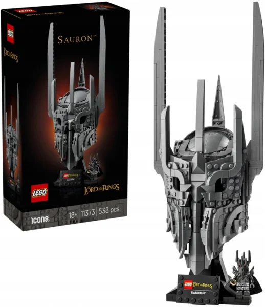 LEGO Icons 11373 A Gyűrűk Ura: Sauron sisakja