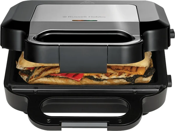 Russell Hobbs 26810-56/RH Creations 3 in 1 szendvicssütő/grill/gofri, 750 W, fekete (26810-56/RH)