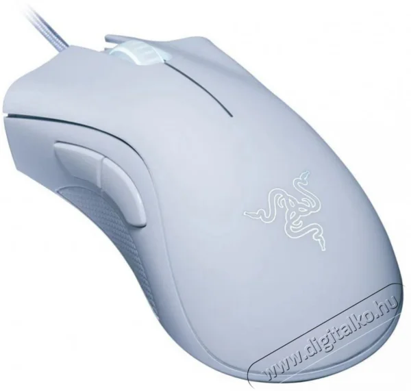 Razer DeathAdder Essential [2021] fehér gamer egér Vezetékes