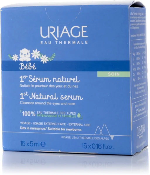 URIAGE Bébé 1st Natural Serum 15 × 5 ml arcszérum