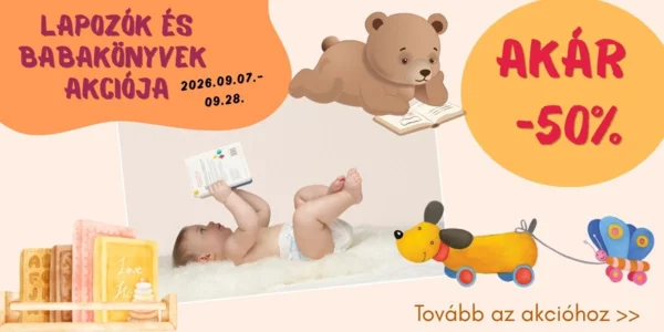 Kicsi kezek, nagy felfedezések (lapozók és babakönyvek 30-50% kedvezménnyel)
