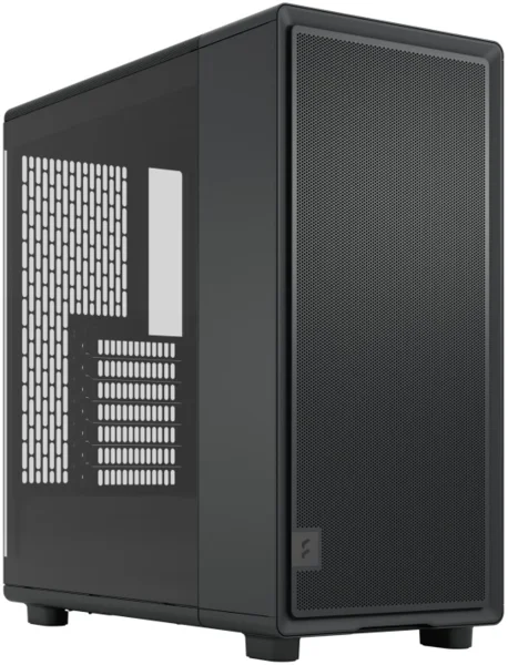 Számítógépház Fractal design FDE Epoch Black Midi Tower fekete