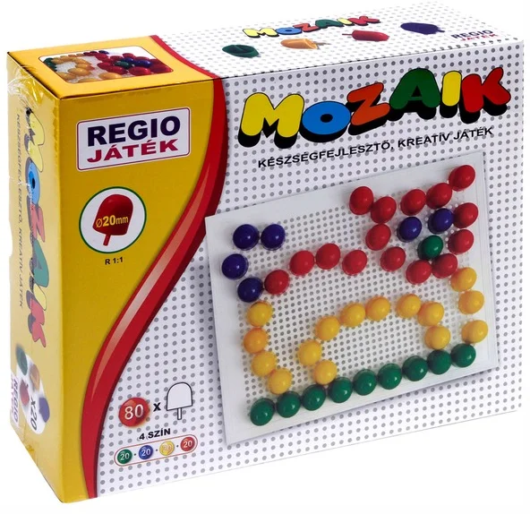 MEGAPLAST Mozaik képkirakó 80 darabos készlet (3950841)