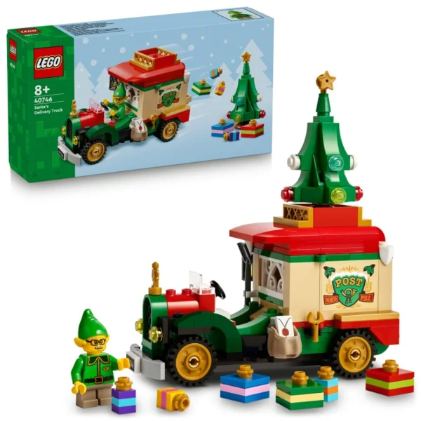 LEGO Iconic 40746 A Mikulás postás autója