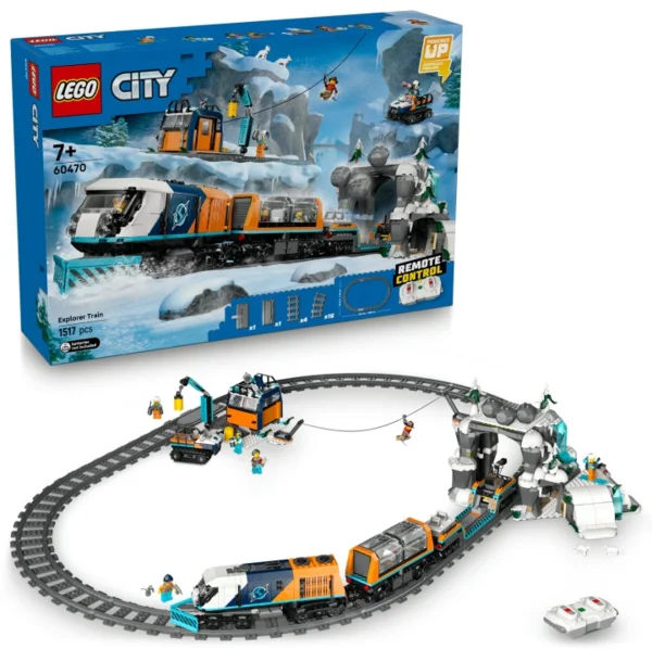LEGO City 60470 Felfedezők sarkvidéki expresszvonata