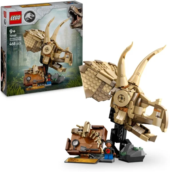 LEGO Jurassic World 76969 Dinómaradványok: Triceratops-koponya