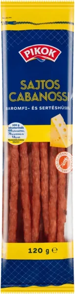 Pikok Cabanossi kolbász, 120 g