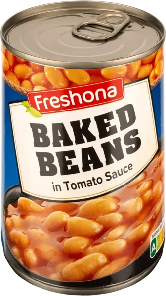 Freshona Sült fehérbab paradicsomos szószban, 420 g