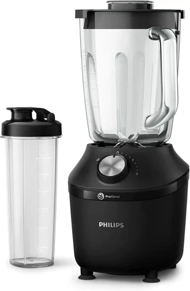 Philips 3000 Series turmixgép, fekete, 600W