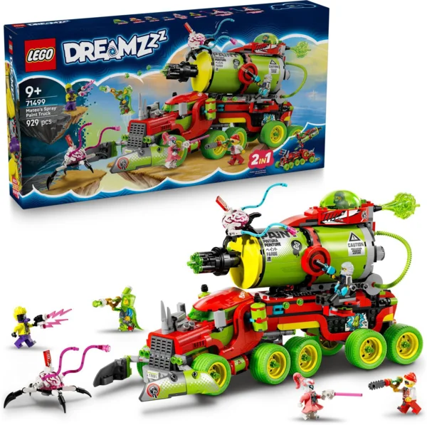 LEGO® DREAMZzz™ 71499 Mateo festékszóró kocsija