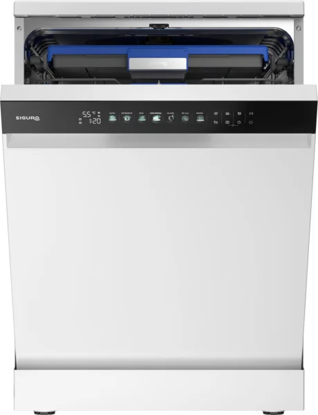 Siguro DW-F603W Profi Care - 12 év garancia a motorra + AquaStop mosogatógép (AlzaPlus+)