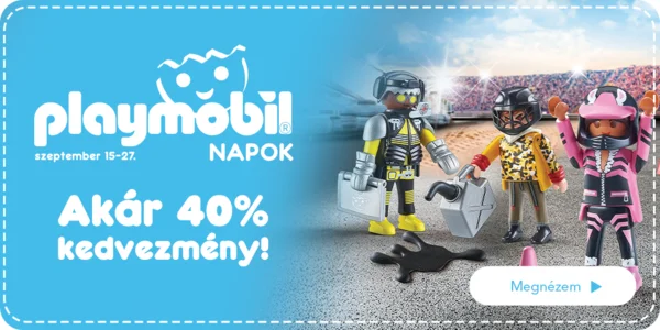 Playmobil napok - akár 40% kedvezmény