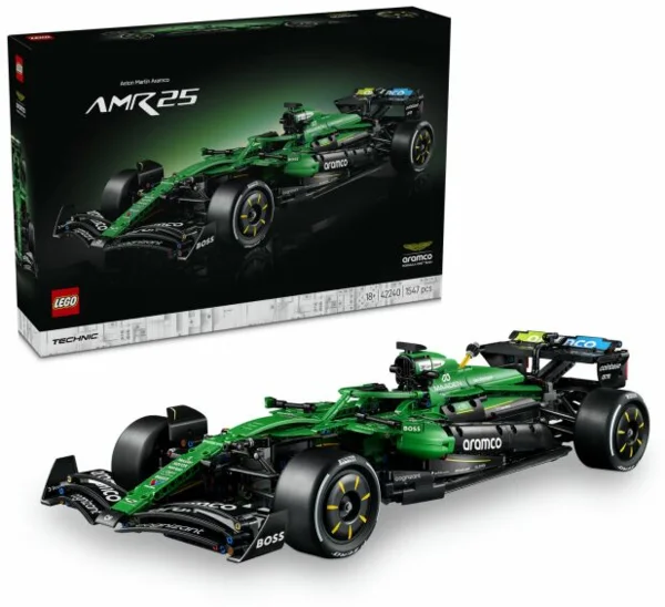 LEGO® Technic Aston Martin Aramco AMR25 F1® autó 42240