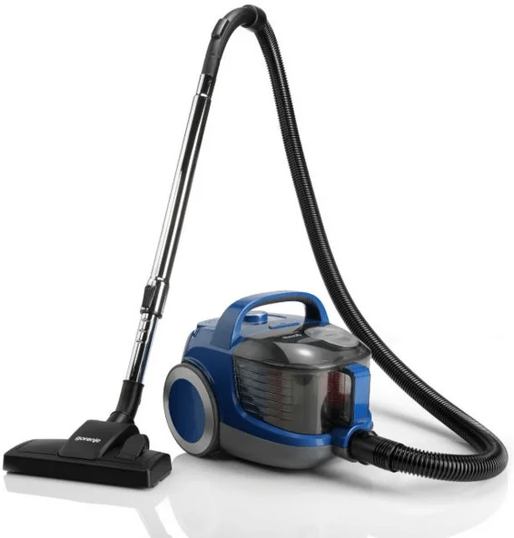 Gorenje VCEA01GACBUCY Porzsák nélküli porszívó, Kék