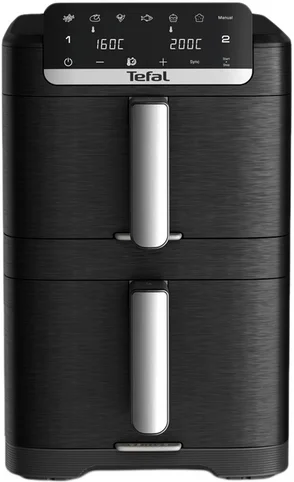 Tefal EY7568E0 Easy Fry Crispy Stack Airfryer, fekete