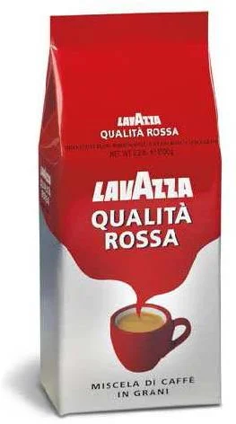 Qualita Rossa Lavazza vegyes szemes kávé 1000 g