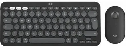 Logitech Pebble 2 Combo Slim Bluetooth Keyboard and Mouse for Mac - Graphite - US (920-012244)