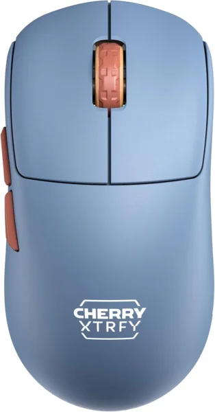 Cherry Xtrfy M68 Wireless Gaming Egér, Kék