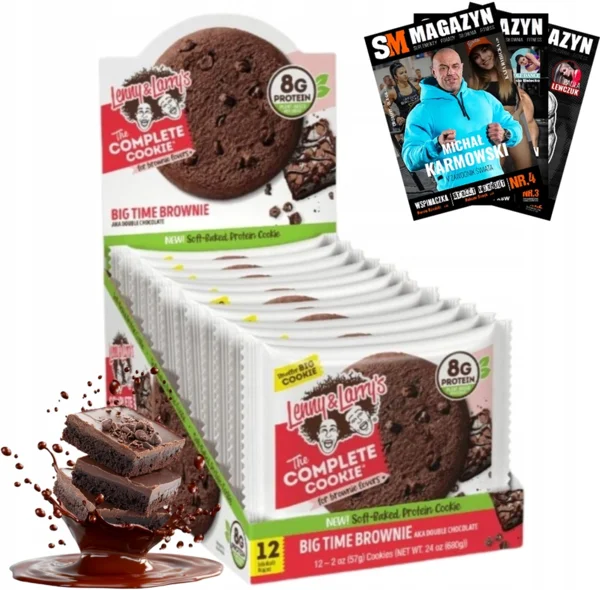 12 x Lenny & Larry's the complete cookie 57 g egészséges snack