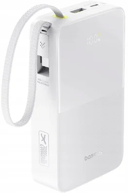 Baseus EnerFill FC51 Bipow2 Pro külső akkumulátor 20000mAh, 22.5W fehér