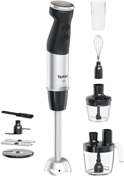 Botmixer Tefal Quickchef+ HB67G830 Rozsdamentes/Fekete