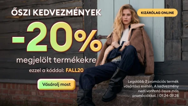 Őszi kedvezmények (-20%)