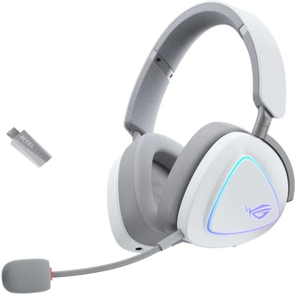 ASUS ROG DELTA II White gamer fejhallgató (AlzaPlus+)