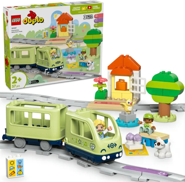 LEGO DUPLO 10427 Interaktív kalandvonat interaktív játékok gyerekeknek